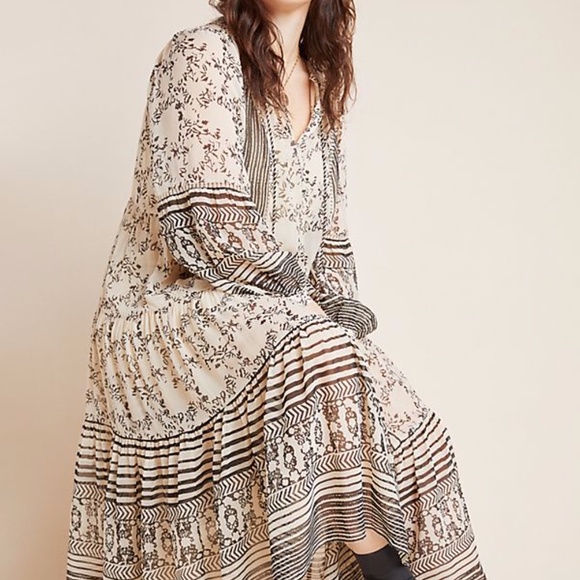 Anthropologie Dresses & Skirts - Anthropologie Talulah Tiered Midi Dress